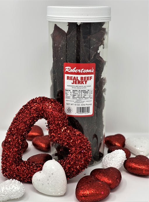 Robertson's Real Beef Jerky for Valentine's Day